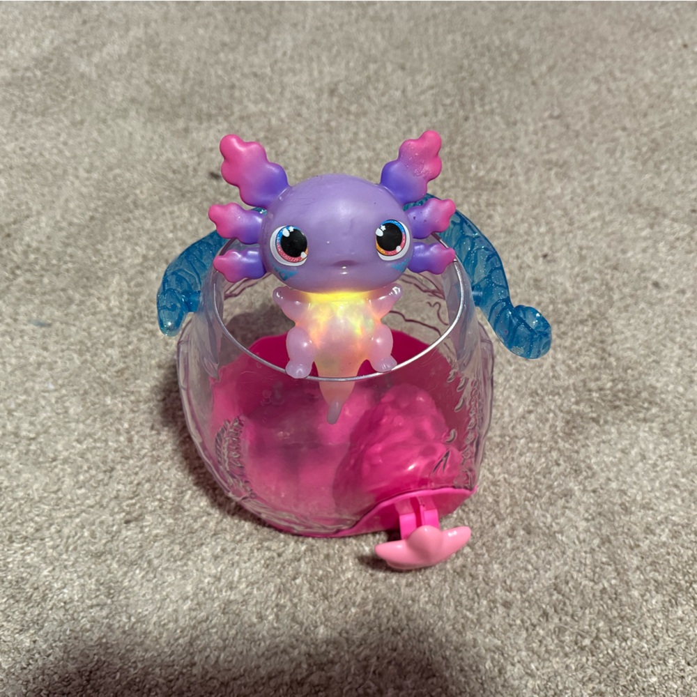 Animagic - Let’s Glo, Axolotl Bubble Reef Toy